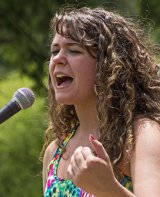 Kaitlyn Hallock performing at National Wooly Willy Wonderdaze - 2012